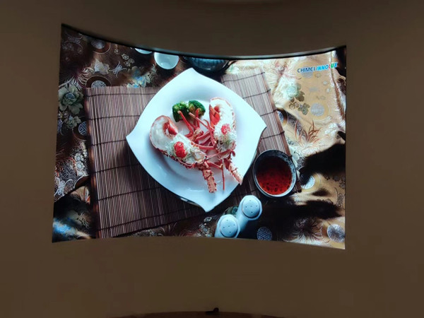 萧县室内P2.5弧形LED屏